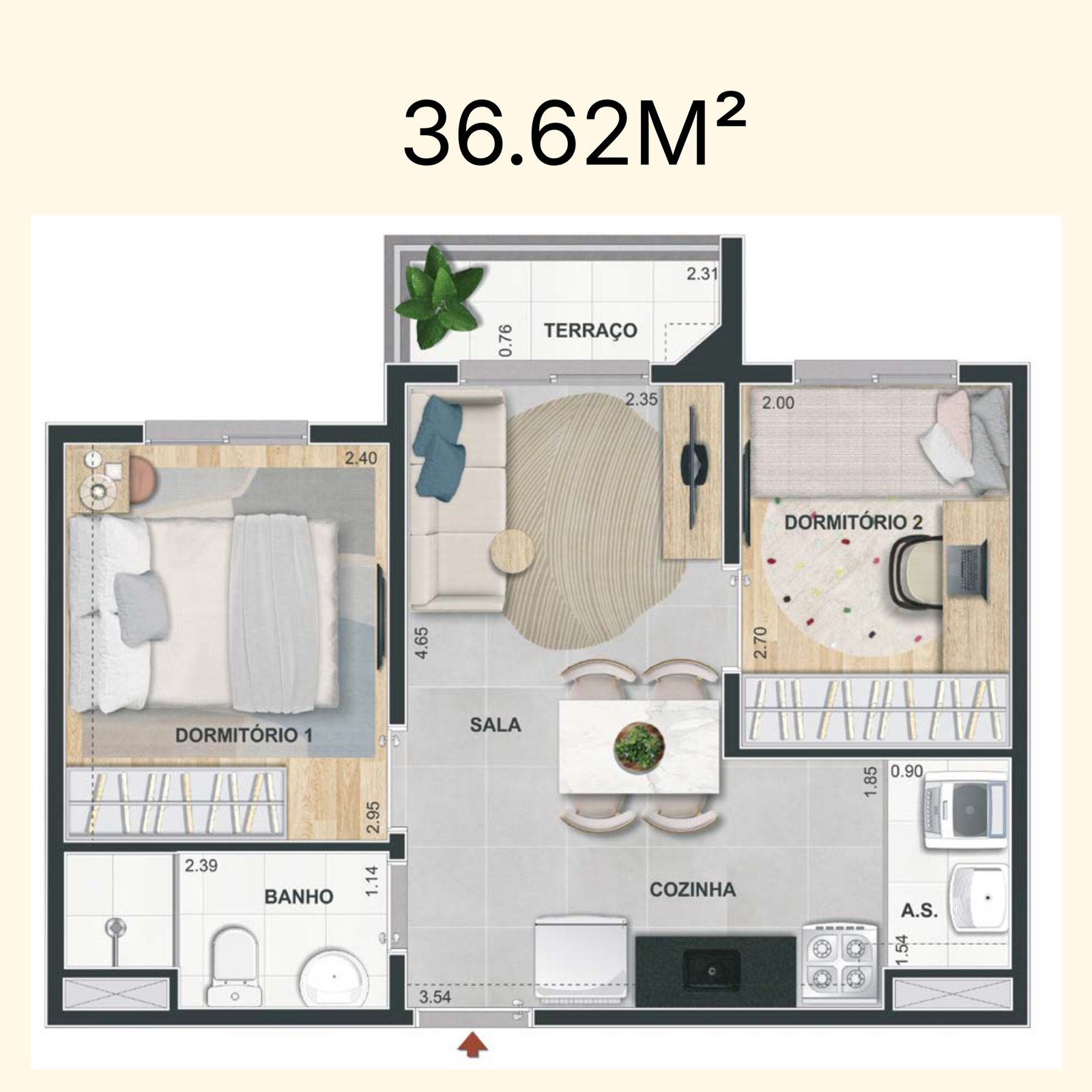 36.62M²